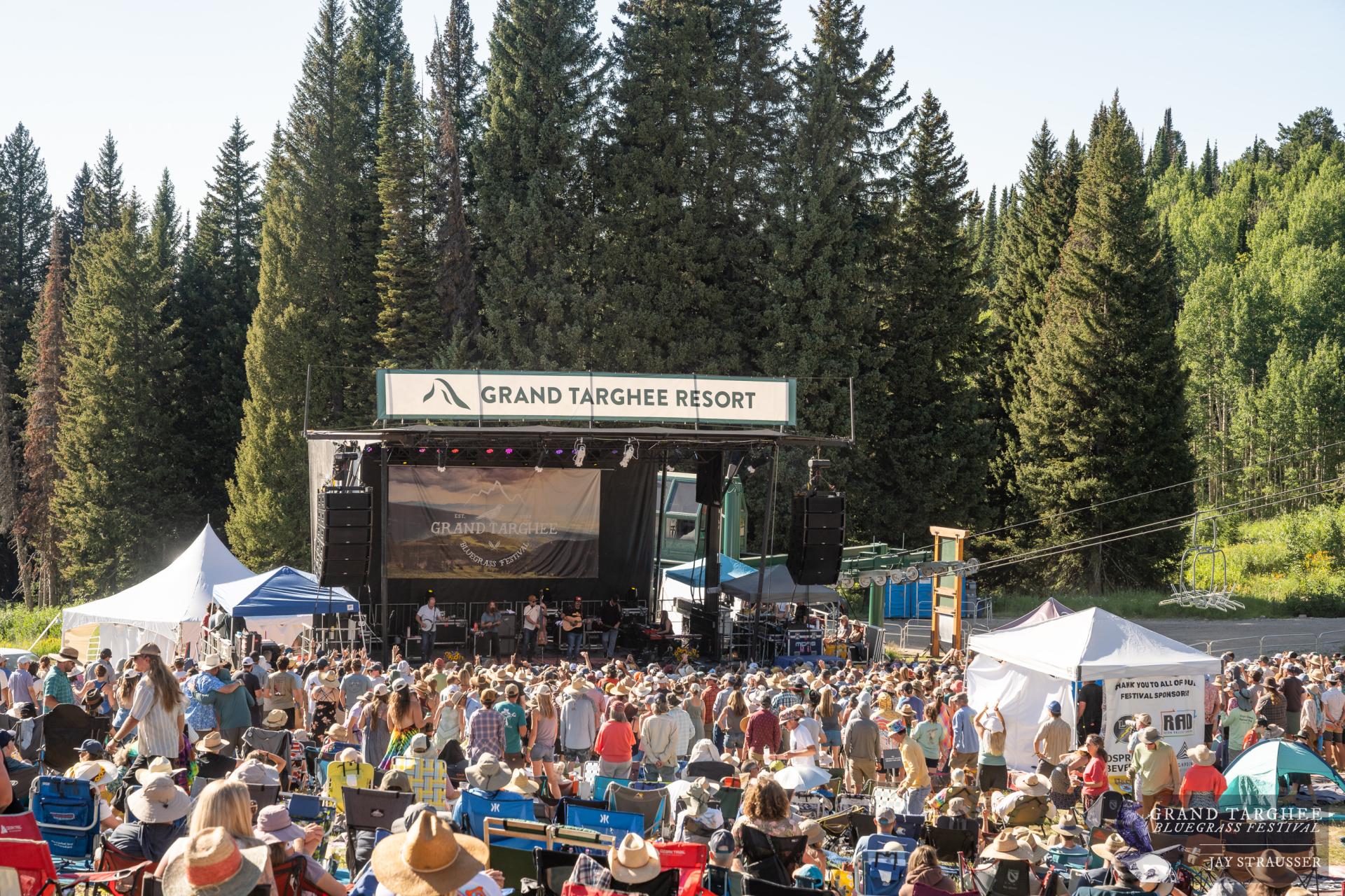 Targhee Bluegrass Festival Grand Targhee